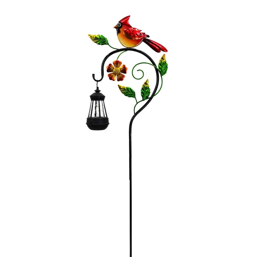 Product Image for Solar Stake - Cardinal with Lantern