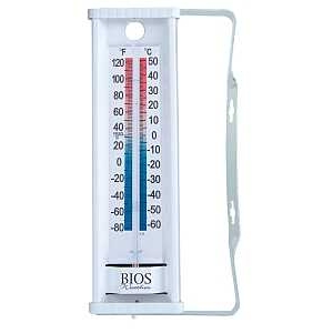 Product Image for TR611 WHITE THERMOMETER WINDOW
