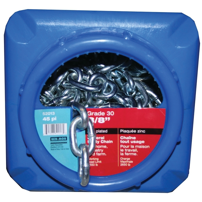 Product Image for 52013 GRADE 30 ZINC CHAIN 3/8IN