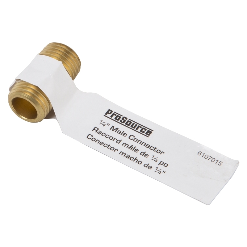 Product Image for MALE BRASS CONNECTOR 1/4IN NPT