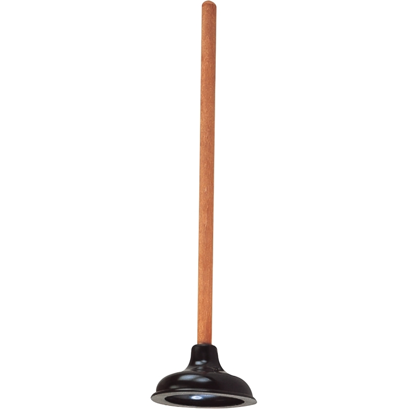 Product Image for 8318-B BLACK PLUNGER 6IN CUP