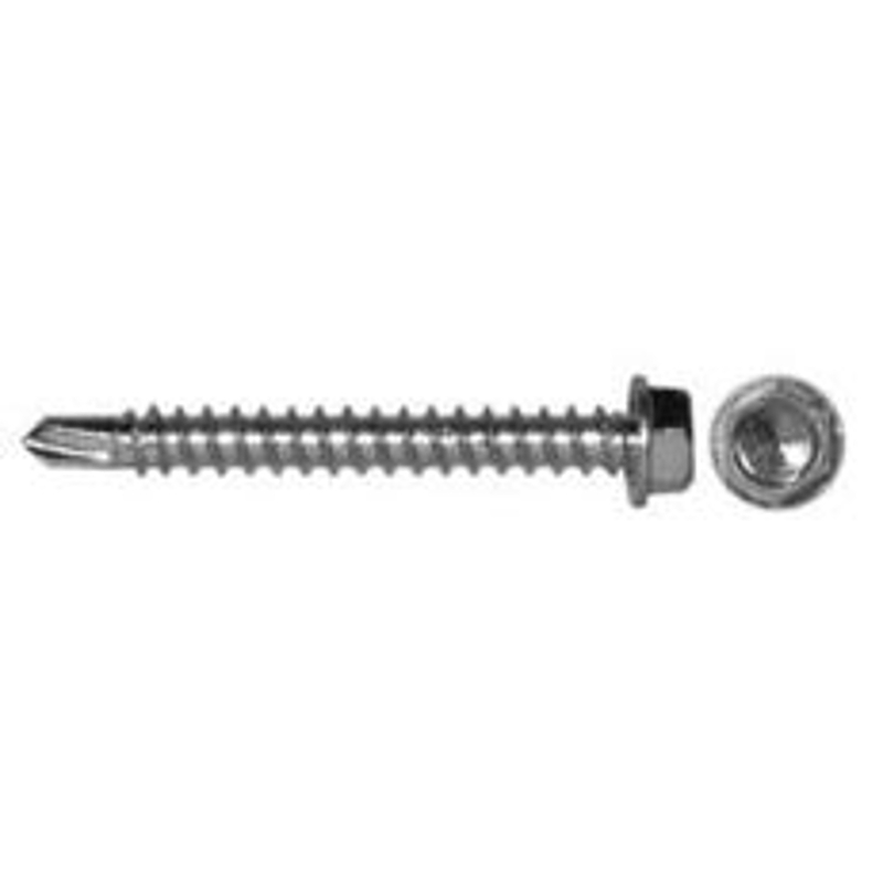 Product Image for 8X1 HEX. TEK SC. ZC (100) HTZ81VP