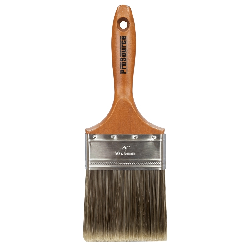 Product Image for BRUSH FLAT BLENDED POLY 4IN