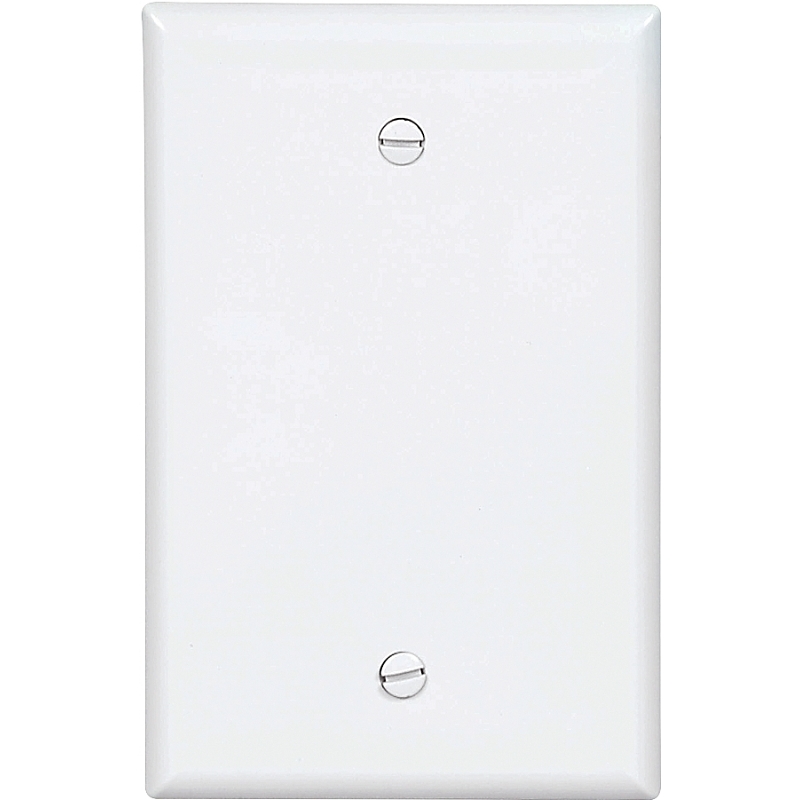 Product Image for PJ13W WALL PLATE 1GANG BLANK MID WHT