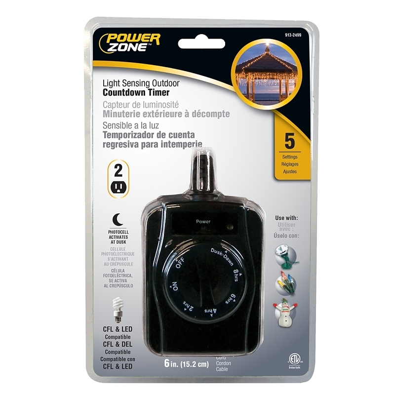 Product Image for TIMER 2OUT PHOTOCELL OUTDOOR