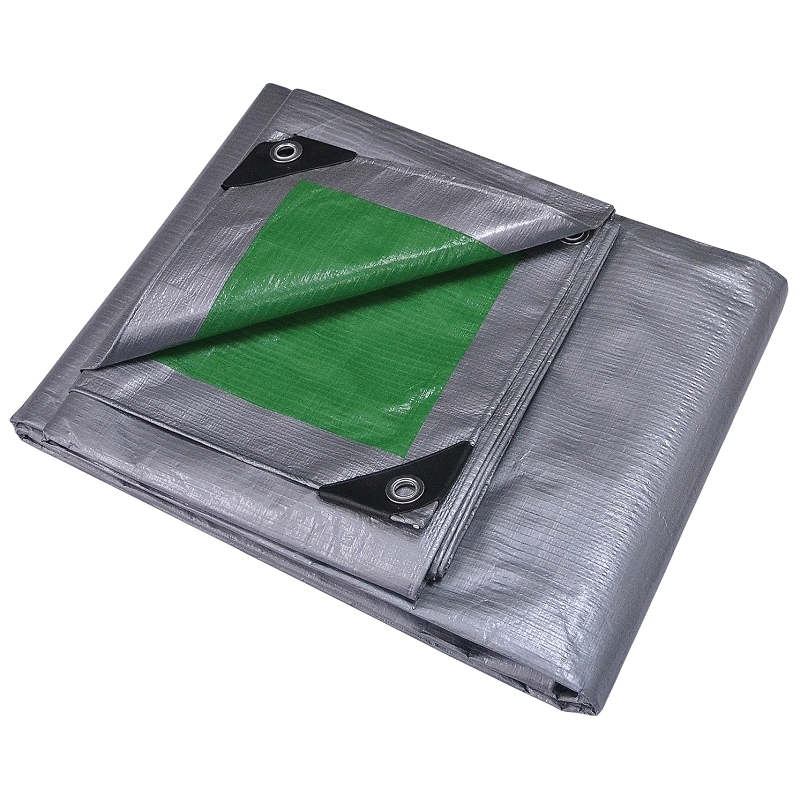 Product Image for GREEN/SILVER TARP 16X20 H.DUTY