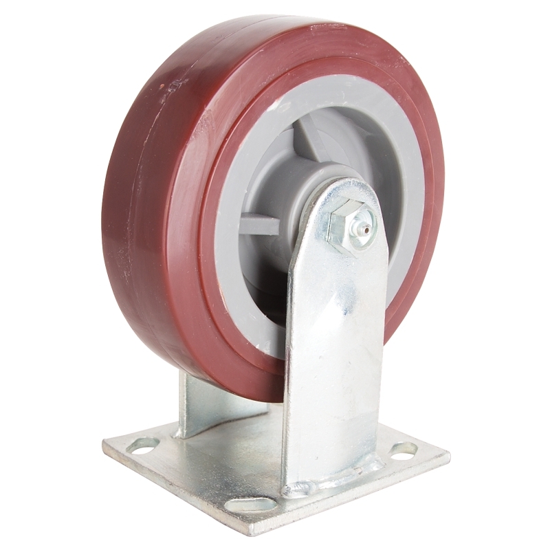 Product Image for PLATE CASTER PU RIGID 6INX2IN