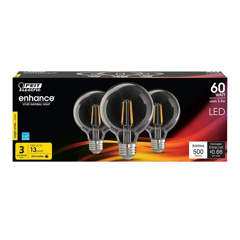 Product Image for G2560/930CA/FIL/3/RP BULB 60W