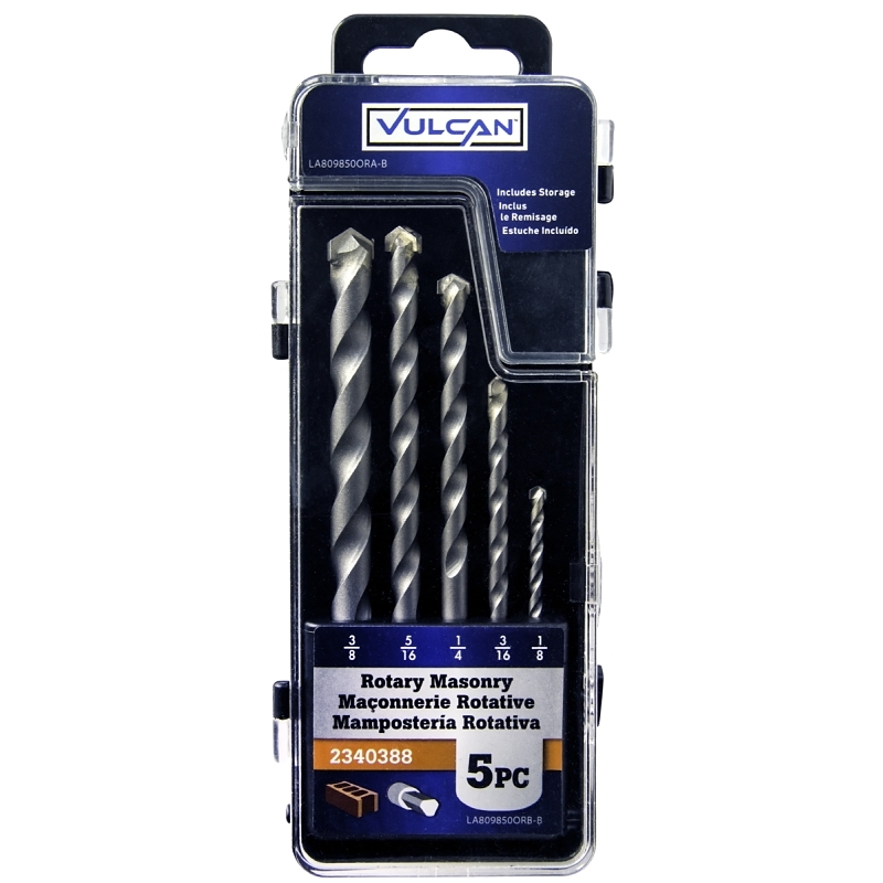 Product Image for BIT MASONRY SET 5PC 1/8-3/8IN