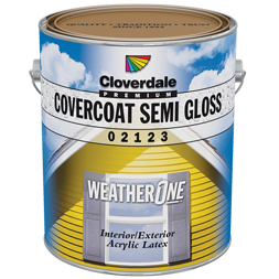 Product Image for W/ONE COVERCOAT S/G LATEX CLEAR 0212401