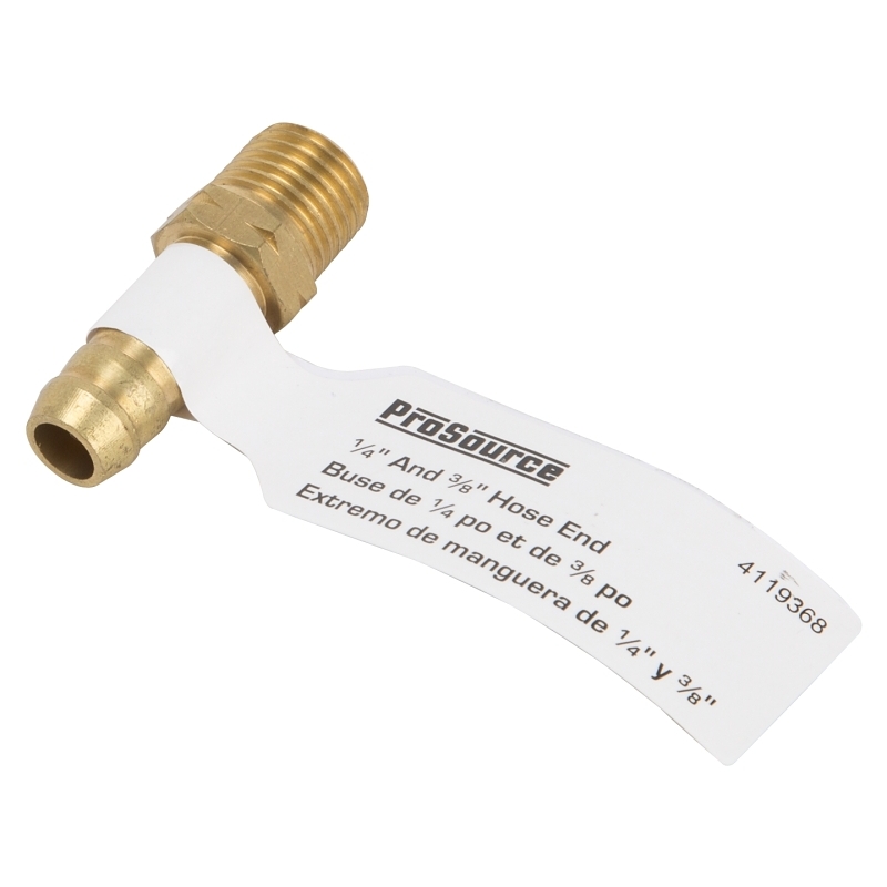 Product Image for HOSE END 1/4INMALE NPTX3/8INID