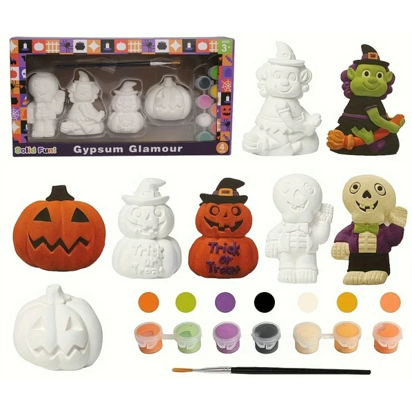 Product Image for Halloween Plaster Paint Kit
