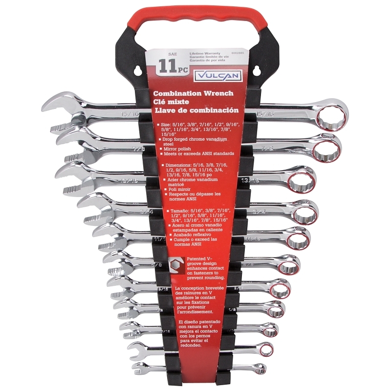 Product Image for COMBO WRENCH SET SAE 11PC