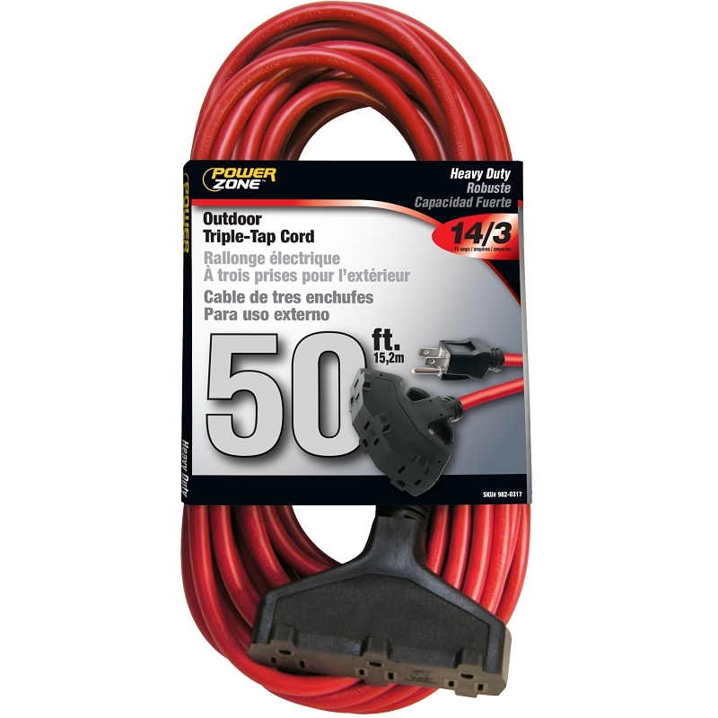 Product Image for EXT CORD 14/3 50FT TRITAP
