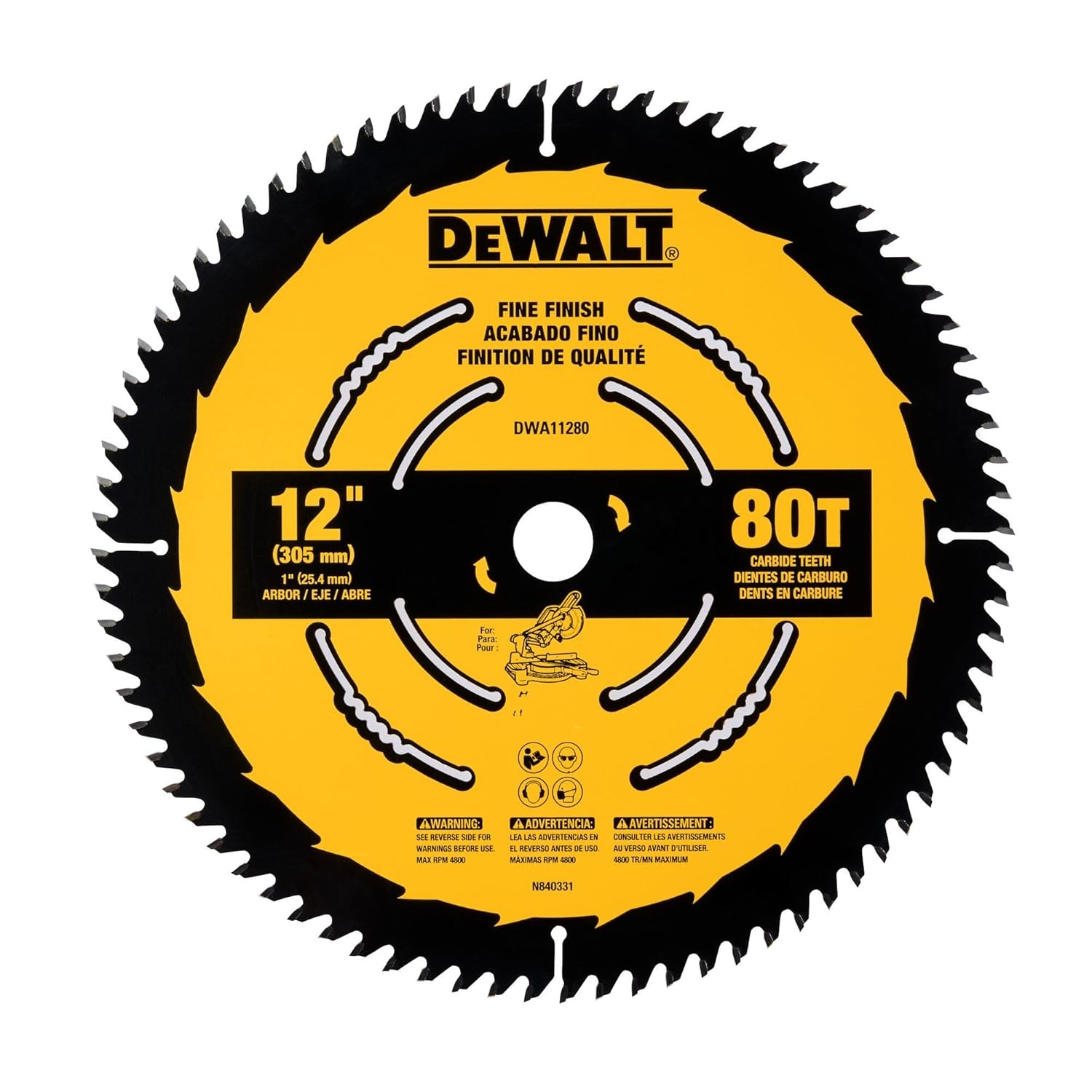 Product Image for DWA11280 Saw Blade 12IN