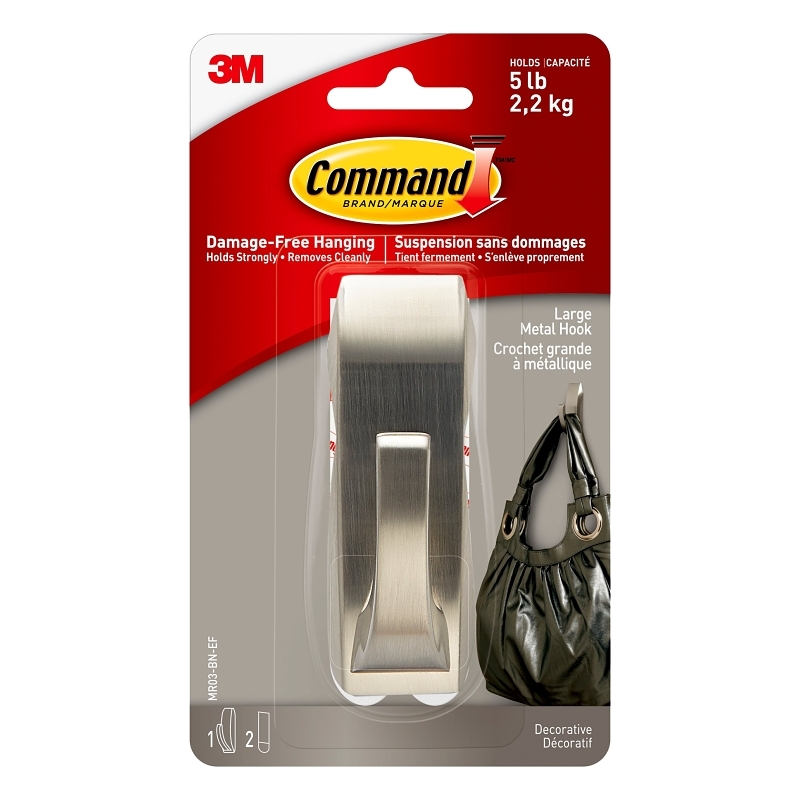 Product Image for MR03-BN-EF HOOK METAL BRSH NIC