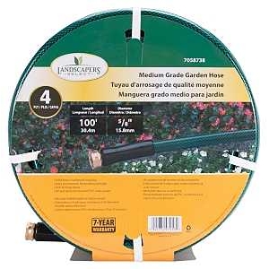 Product Image for HOSE MED. DUTY 5/8IN 100FT 4PLY