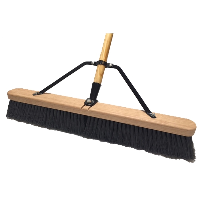 Product Image for PUSH BROOM W/BRACE 24IN MEDIUM