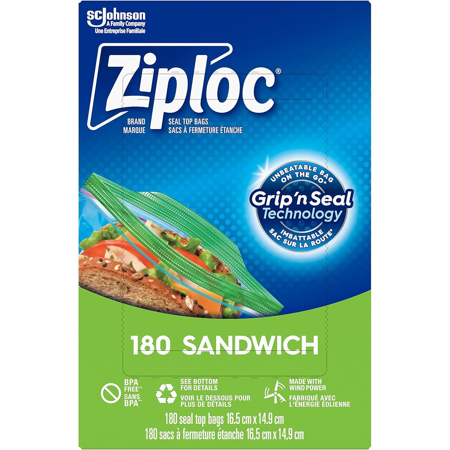 Product Image for Ziploc Sandwich