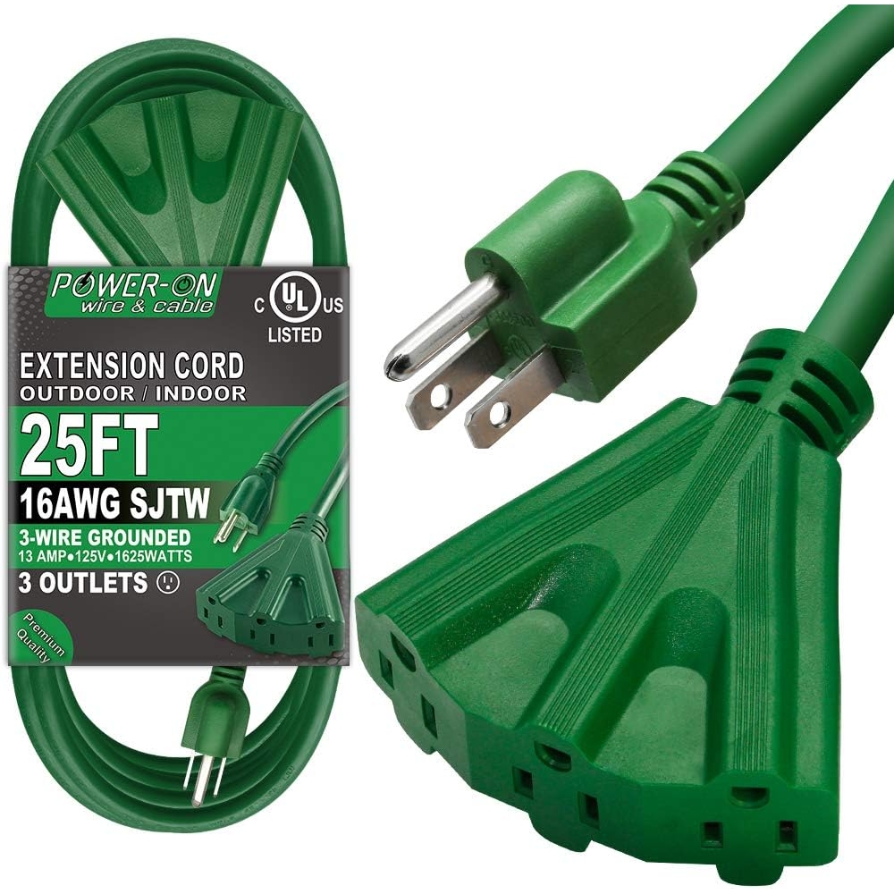Product Image for 25FT 16/3 EXTENSION CORD - GREE