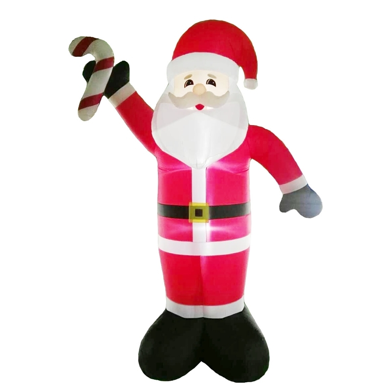 Product Image for 90347 SANTA W/CNDY CN INFLT 19