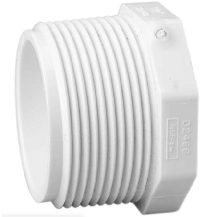 Product Image for 2IN Mipt Plug - Schedule 40 PVC