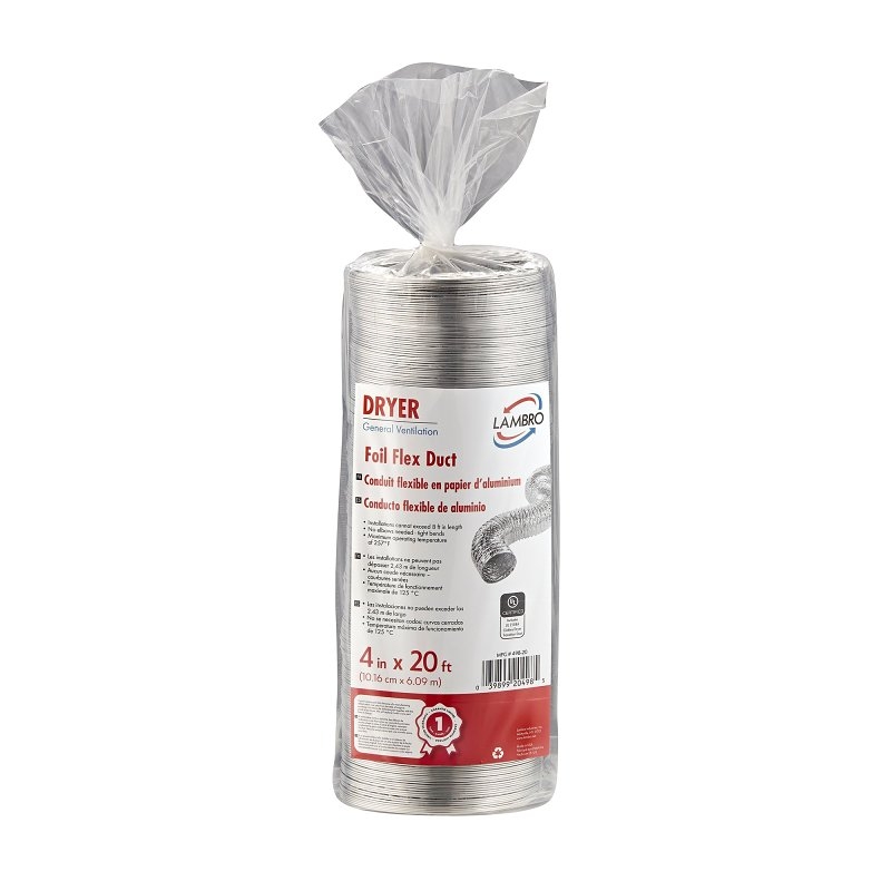 Product Image for 498-20 CONNECTOR DUCT 4INX20FT