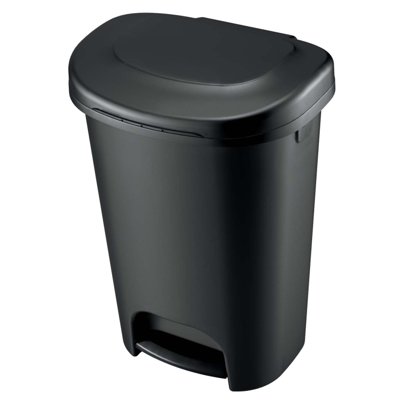Product Image for 1843028 BASKET WASTE BLK 13GAL