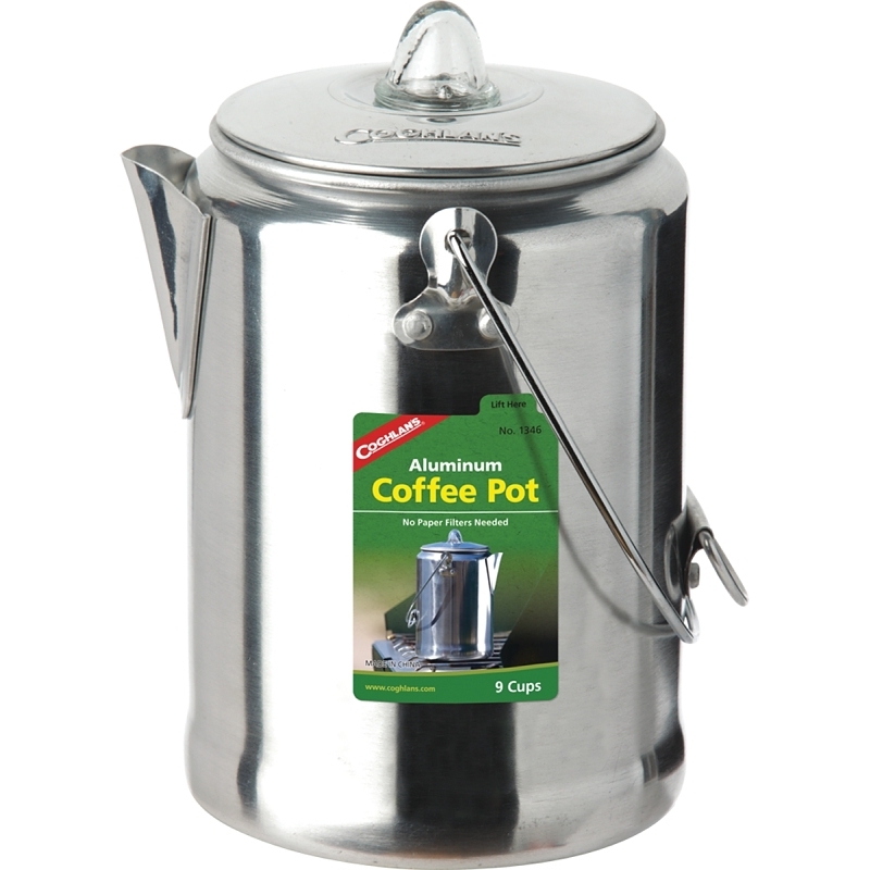 Product Image for 1346 Aluminum Coffee Pot - 9 C