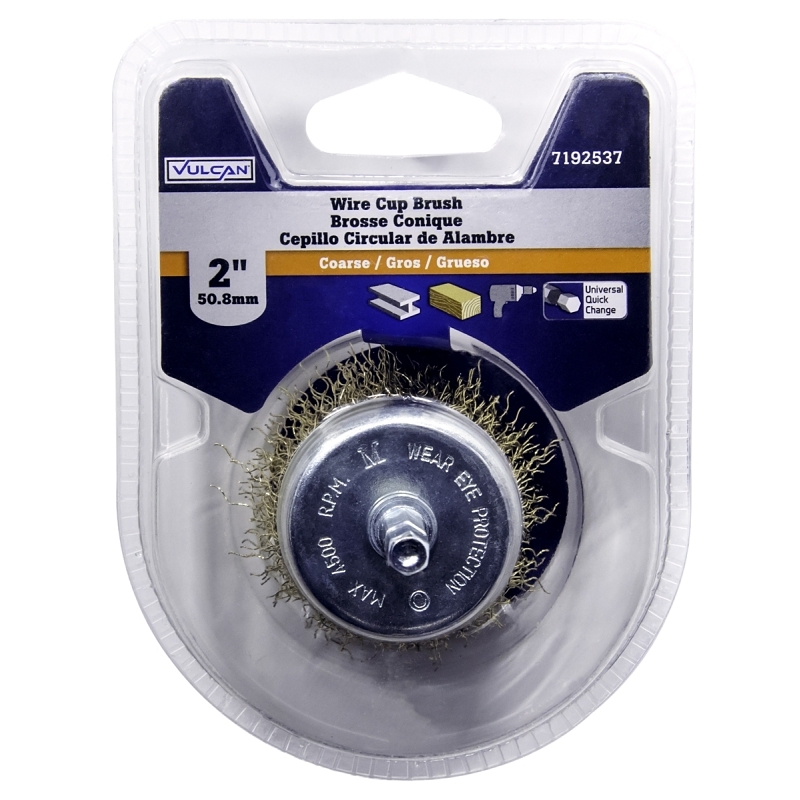 Product Image for BRUSH CUP 1/4IN SHANK 2IN CRSE