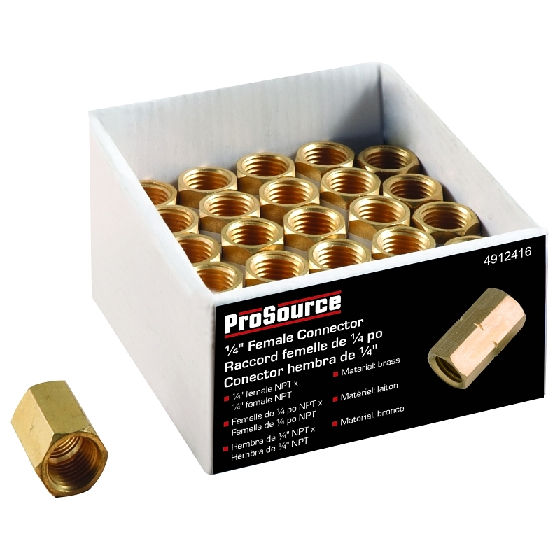 Product Image for FEMALE BRASS CONNECT 1/4IN NPT