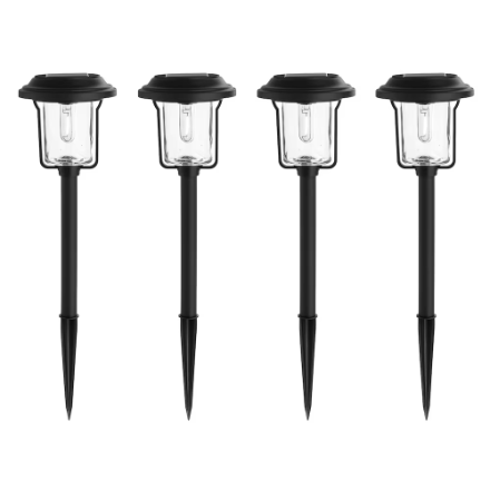 Product Image for SOLAR LED GROUND LIGHT 4PK