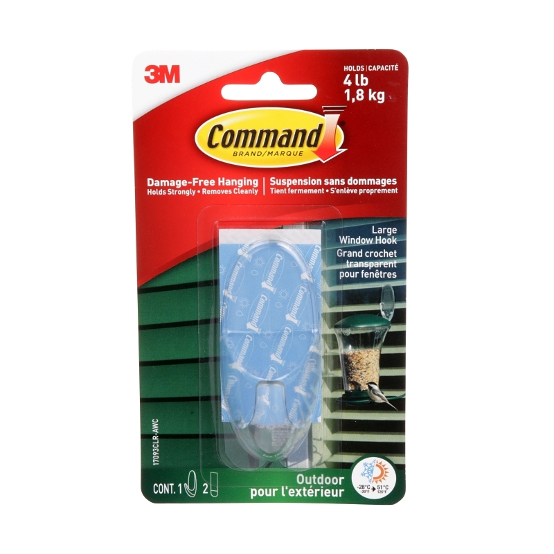 Product Image for 17093CLR-AWC HOOK WINDOW OUTDR