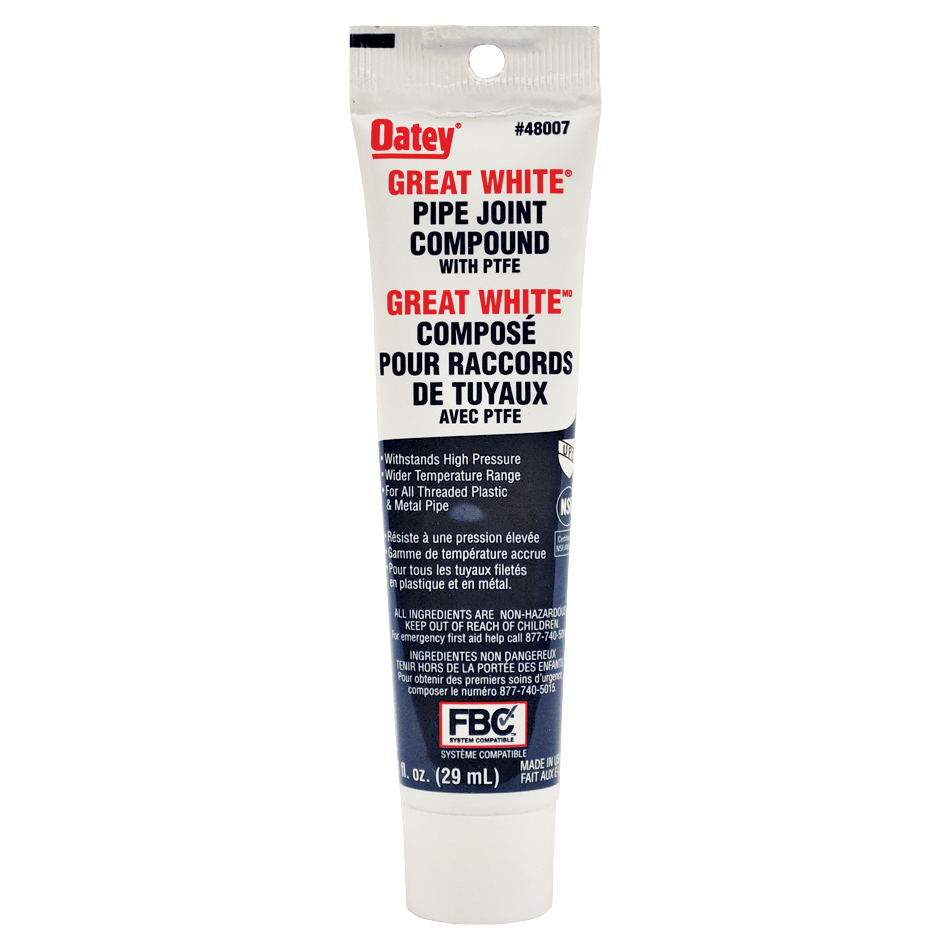 Product Image for 48007 PIPE JONT COM W/PTF 1OZ