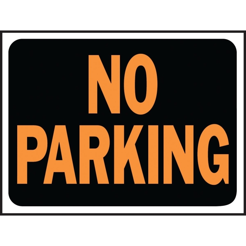 Product Image for 3012 NOPARKING PLAST HYGLO SGN