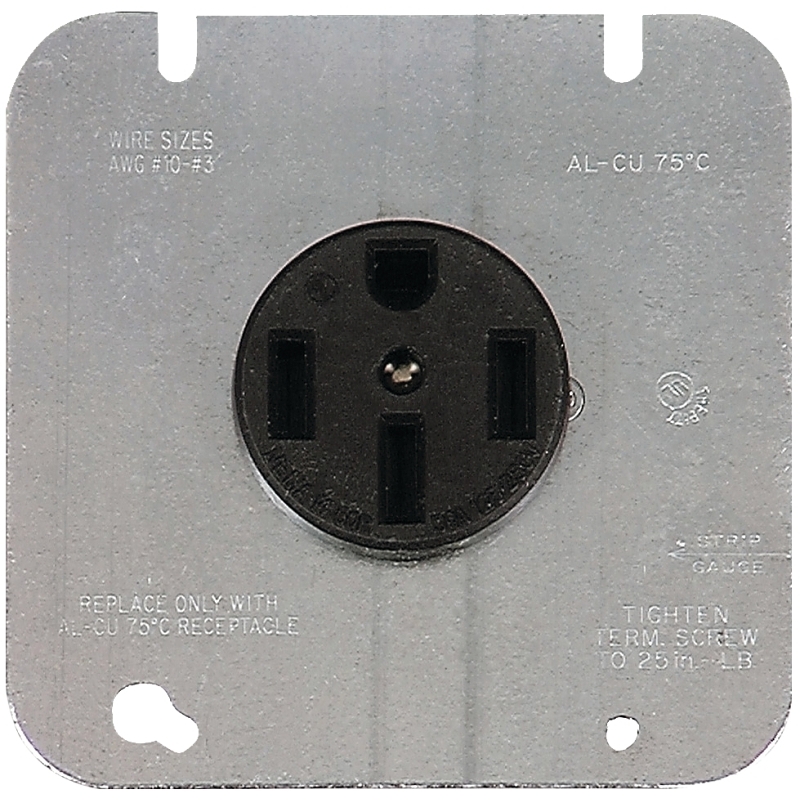 Product Image for AH1168W-C-BX-L 50A RANGE RECEP