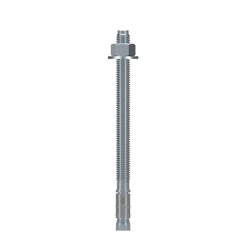 Product Image for STB2-50700 Wedge Anchor, 1/2 in Dia, 7 in OAL, Carbon Steel, Zinc