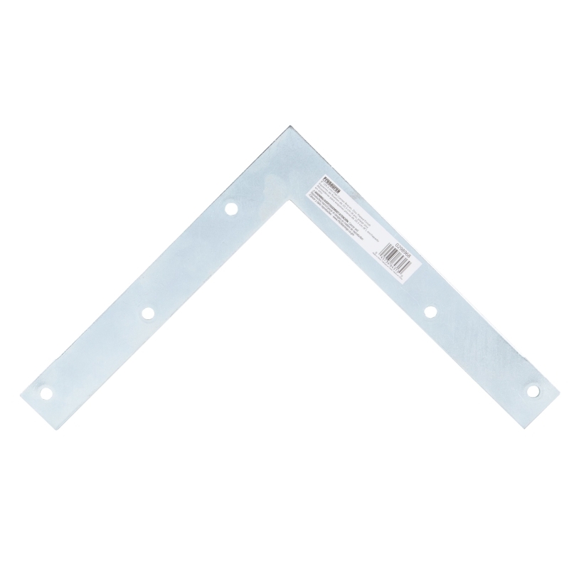 Product Image for BRACE CNR FLAT STEEL 8IN ZINC