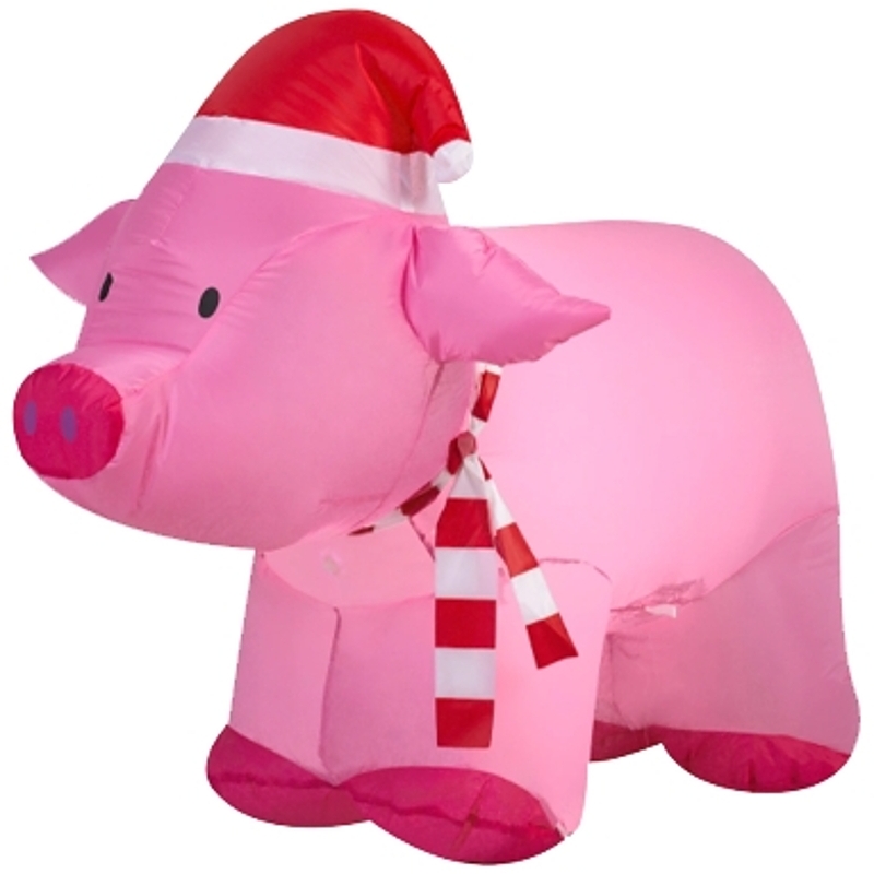 Product Image for 90813 PIG W/SNTA HT INFTBL 6FT
