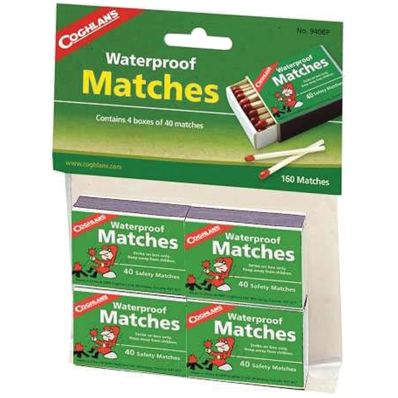 Product Image for 940BP Waterproof Matches - 4 P