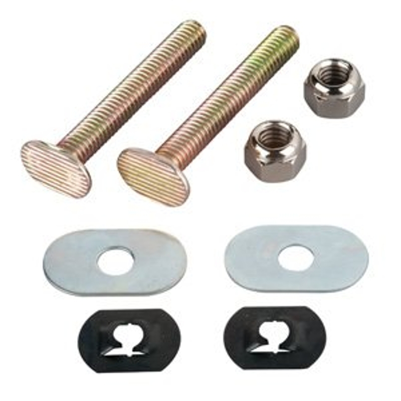 Product Image for M5850 2PK BR. PLT. TOILET BOLT