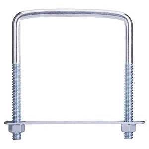 Product Image for ZINC SQUARE UBOLT #675 3/8X4X5