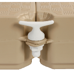 CLEAT CANDOCK WHITE (WHITE NUT