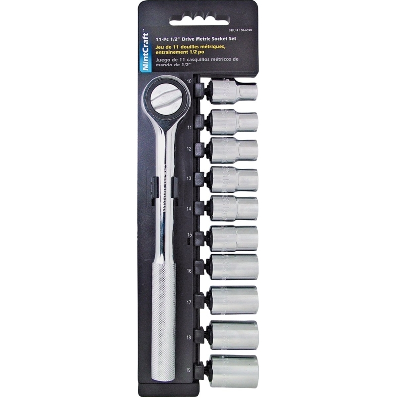 Product Image for SOCKET SET 11PC METRIC 1/2 DR