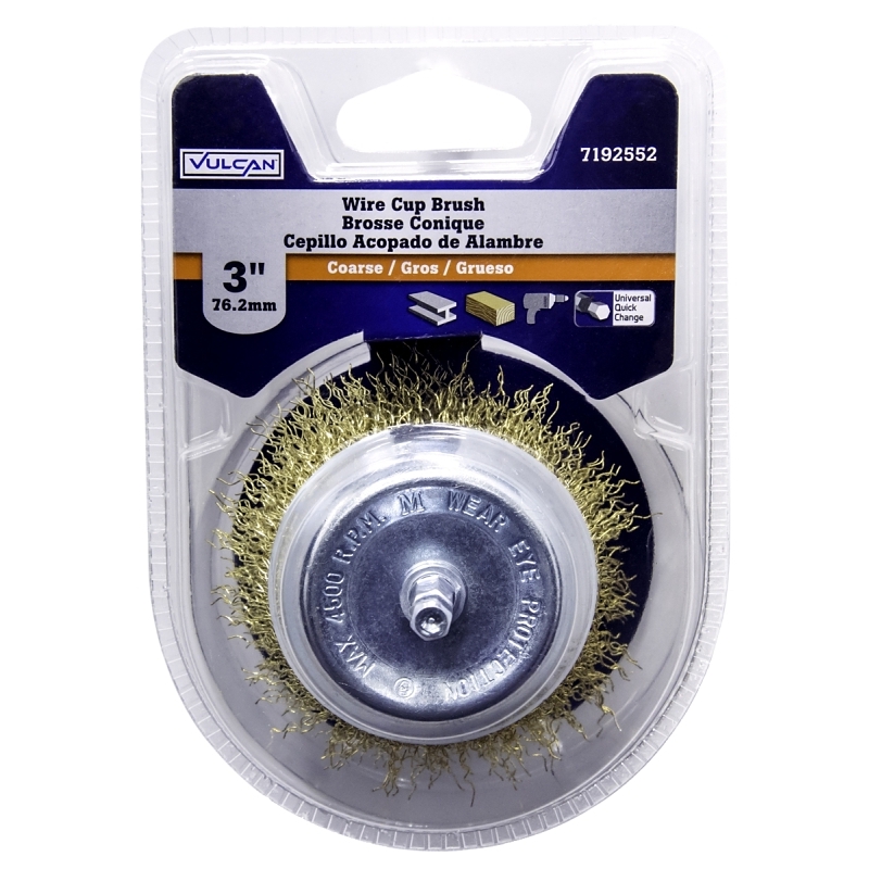 Product Image for BRUSH CUP 1/4IN SHANK 3IN CRSE