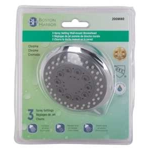 Product Image for SHOWERHEAD FIXMOUNT 3-SET CHRM