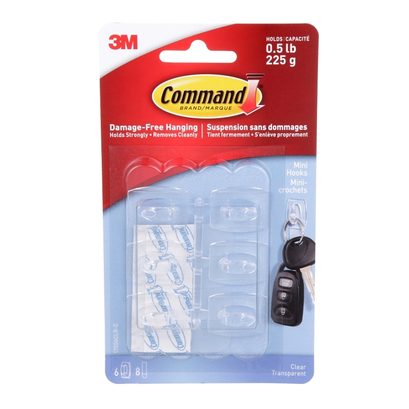 Product Image for 17006CLR-C HOOK MINI CLEAR