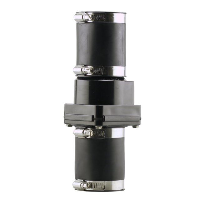 Product Image for 2IN Sump Check W/Boots/Clamps Plumb-Eeze PE-SPC200SB