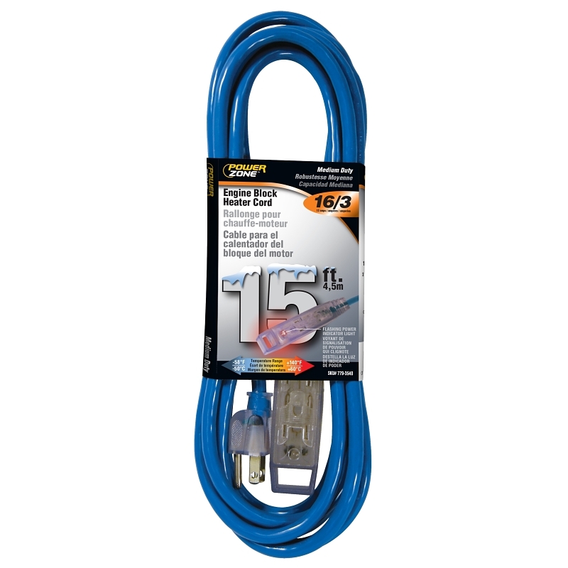 Product Image for ENGINE BLOCK HEATER CORD 15FT
