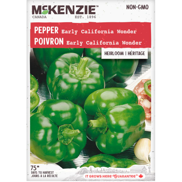 Product Image for Pepper Early California Wonder